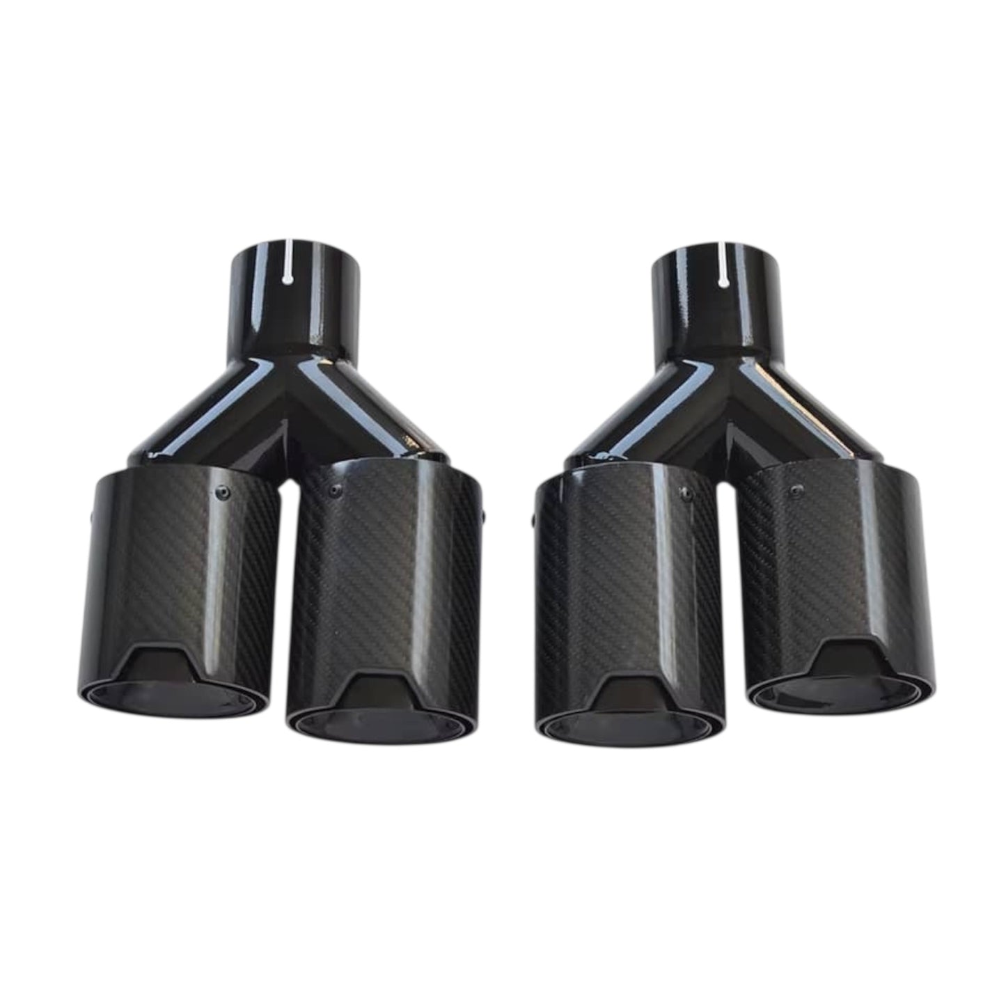 BMW 5 Series G30 M Performance Carbon Fiber Quad Exhaust Tips